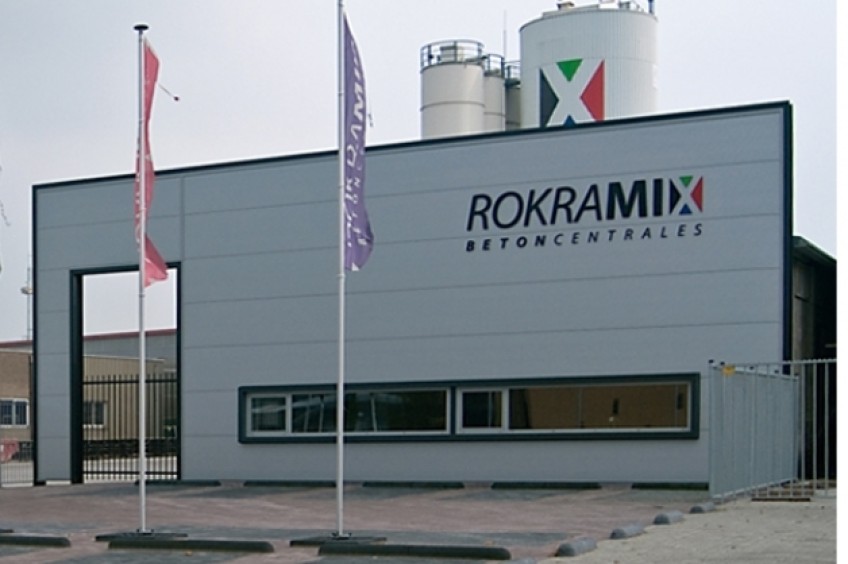 Foto bij Rokramix betoncentarale